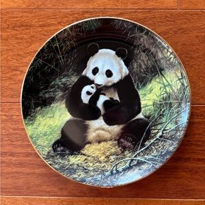 “The Panda” by Will Nelson – W.L. George Collector Plate the Endangered Species